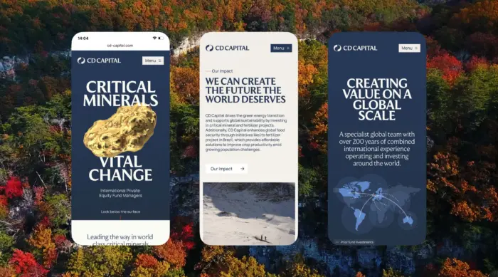 CD capital mobile we design