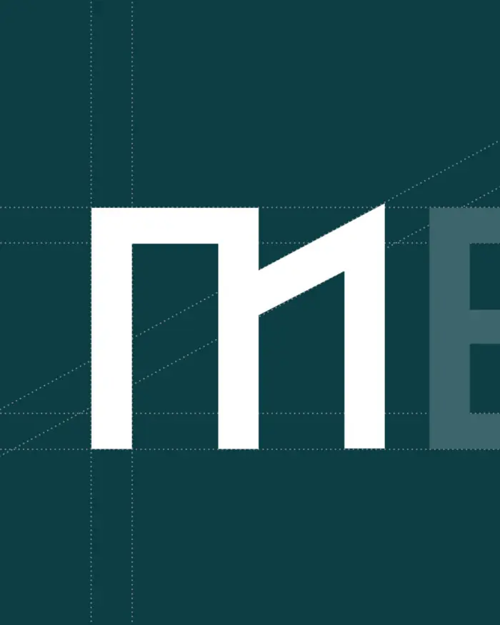 Logo construct for real estate brand